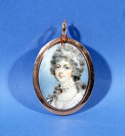 Portrait of Mrs Fitzherbert by Richard Cosway